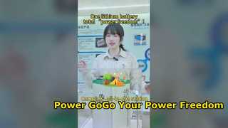 ? Satu #baterai litium, "kebebasan daya" total!