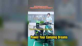 Kebahagiaan saat berkemah melonjak—berkat "pembangkit listrik bergerak" ini?