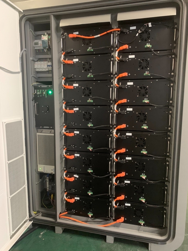 125 KW Outdoor Liquid Cooling Energy Storage System Cabinet untuk Pusat Data Back up