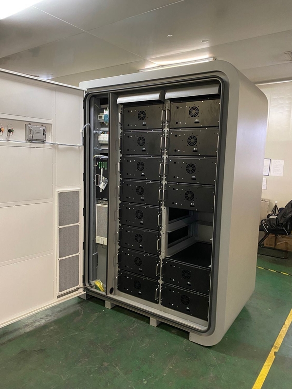 125 KW Outdoor Liquid Cooling Energy Storage System Cabinet untuk Pusat Data Back up