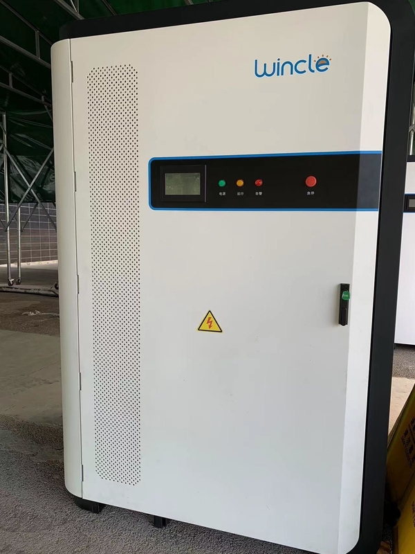 258 Kwh LFP Baterai Case Baterai Cabinet untuk C & I Energi Storage Low Noise 65 dB 1m