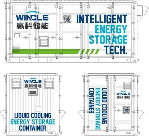 Un38.3 Sertifikasi 20FT 3.44mwh Baterai Containerized Energy Storage System Untuk Penyimpanan Energi Surya