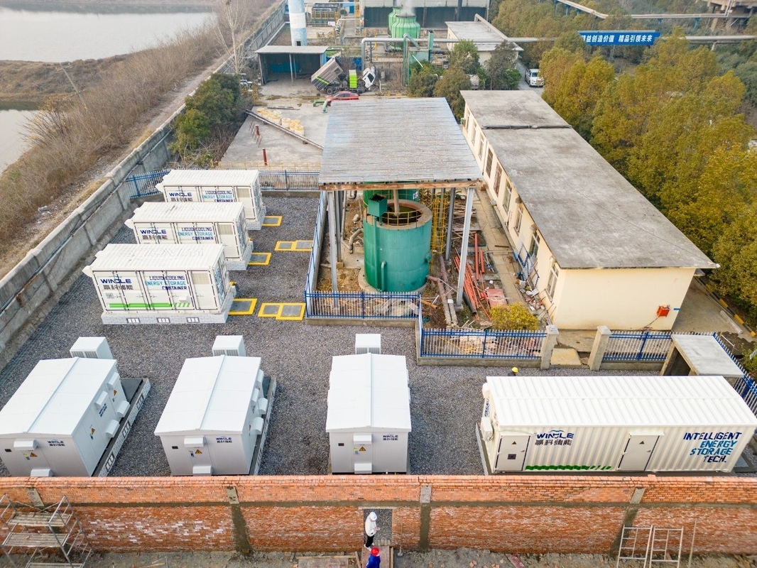 Kontainer Tegangan Tinggi 20FT 5MWh ESS Untuk Sambungan Sisi Grid Dan Daya Cadangan