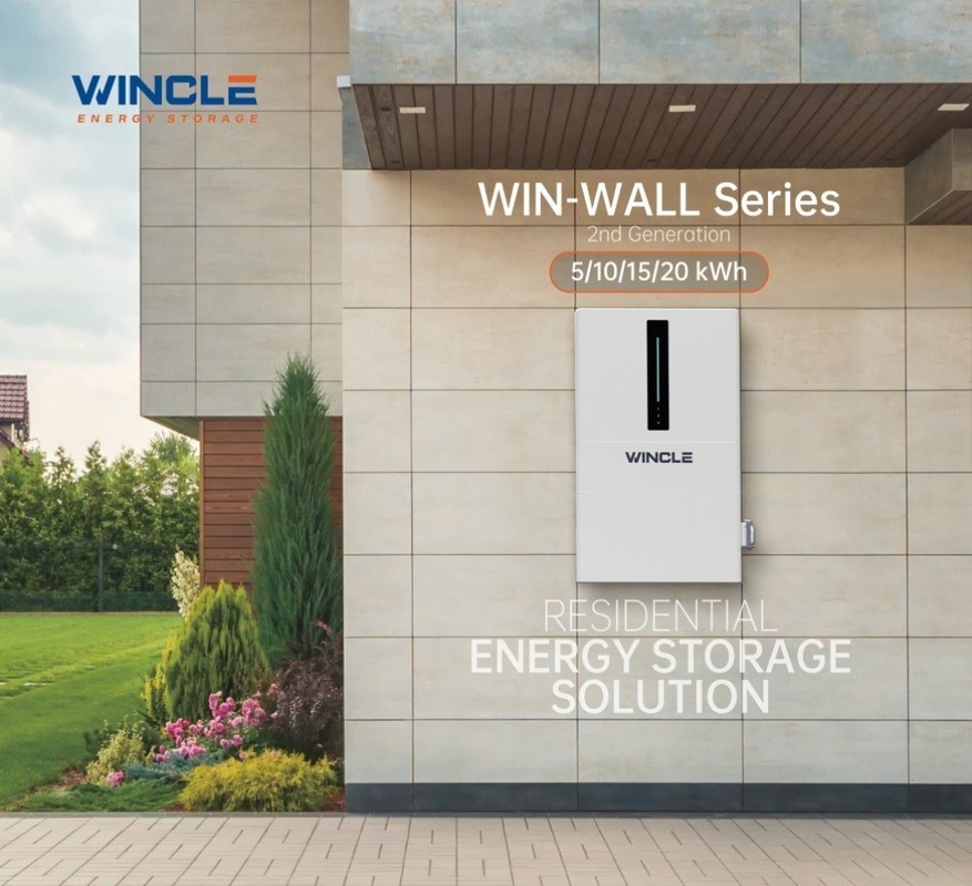 Sistem penyimpanan energi rumah tangga dengan Baterai LiFePO4 15,36kwh Kapasitas All in One