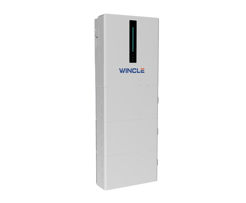 Semua dalam Satu LFP Baterai Dan Inverter 600 * 1500 * 220mm Sistem Penyimpanan Energi Rumah Tangga