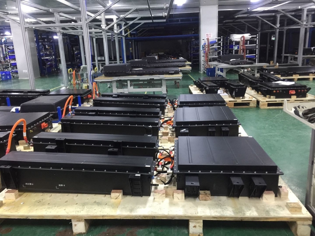 Baterai van logistik listrik dapat diisi ulang sel kantong 41kwh dengan tegangan standar 321.2V