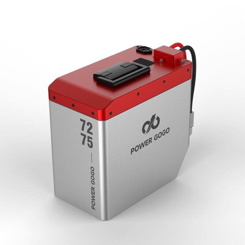 5.4KWh Baterai Sepeda Motor Listrik 72V dengan kapasitas tinggi dan umur siklus panjang untuk Motortrike