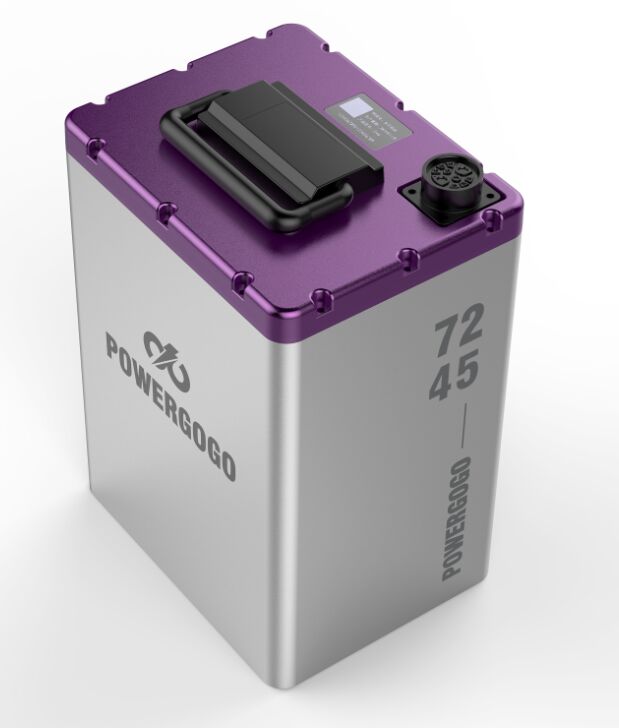 Baterai Sepeda Motor Listrik 3C Tingkat Pelepasan Tinggi 3.5KWH IP67 72V45Ah Baterai yang Dapat Ditukar